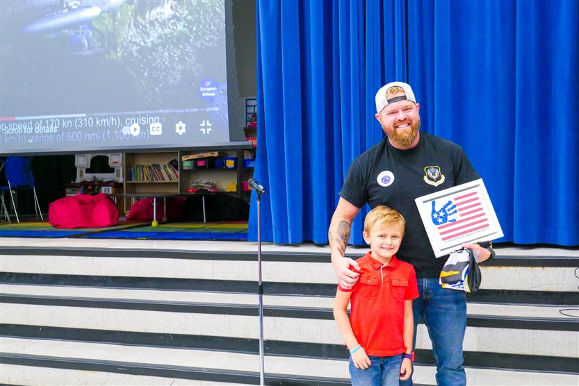 Students celebrate Veterans Day
